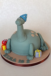 dinosaur 3rd birthday cake